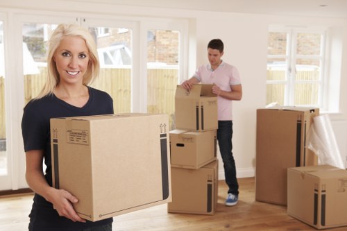Removal truck hire for a residential move in Chingford
