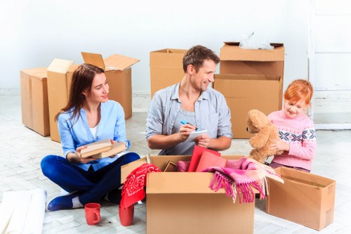 Local man and van service helping with residential moves in Chingford