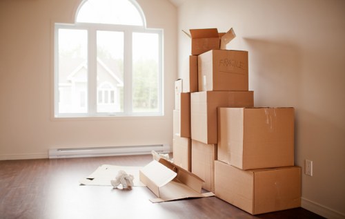 SSL-protected online payment process for moving services