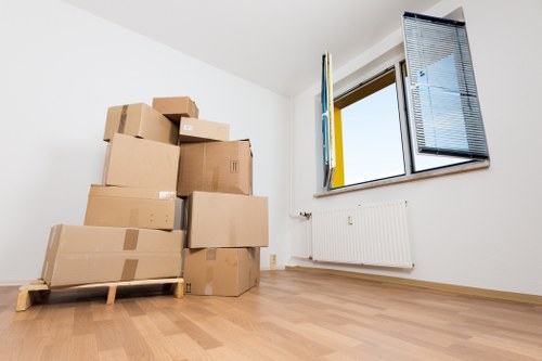 Local movers handling a property access challenge in Chingford