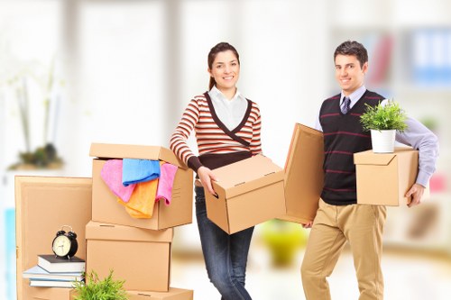 Business relocation team planning a commercial move in Chingford