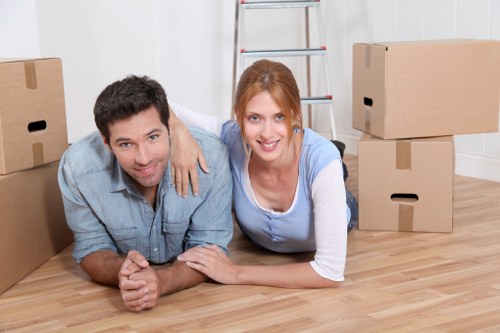 Commercial moving truck support for offices and businesses in Chingford