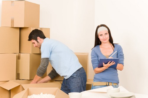 Professional office moving service in Chingford