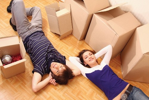 Prepared household items for removal truck hire in Chingford